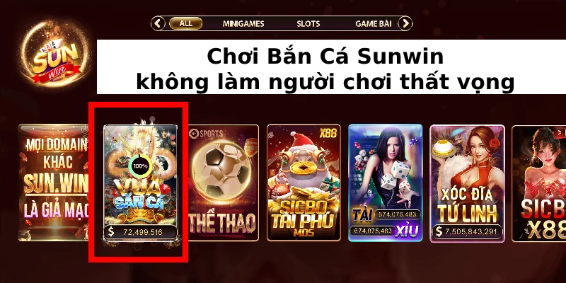 bắn cá sunwin chất lượng