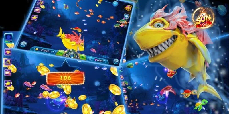 Luật chơi của game Bắn cá vui Sunwin hết sức đơn giản