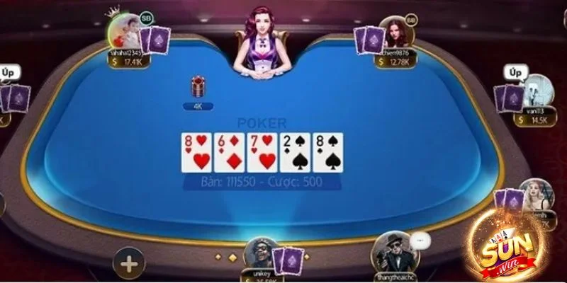 Sai lầm khi chơi Poker tại Sunwin sẽ khiến bạn thua đậm.